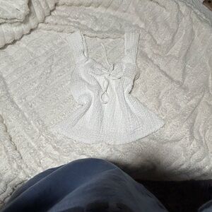 See You Monday Cream Knit Top